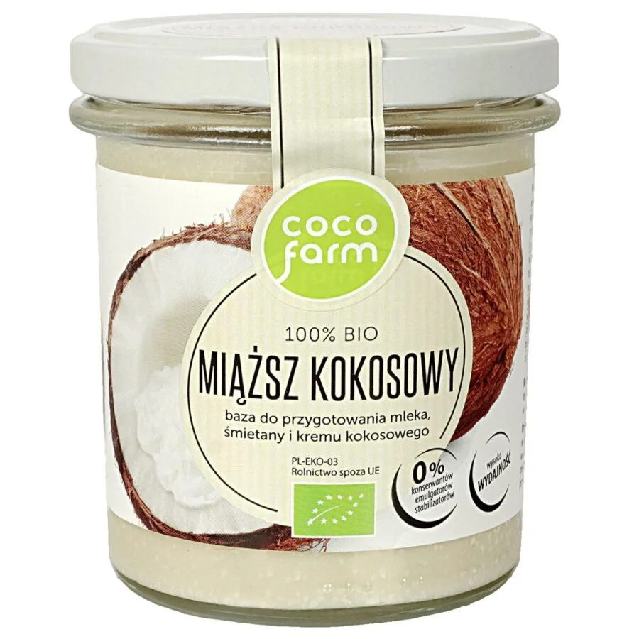 Coco Farm BIO 100% BIO kokoso minkštimas 280g