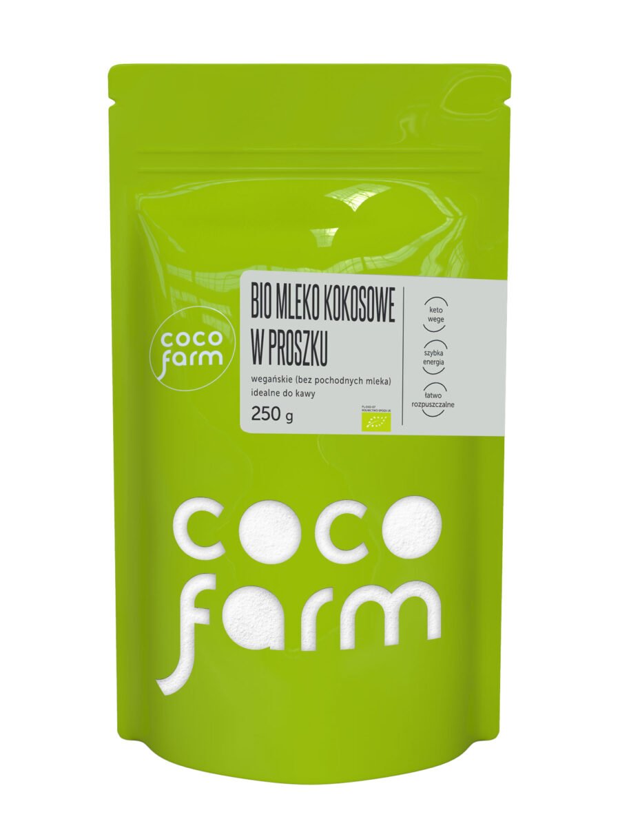 Coco Farm BIO Kokosų pieno milteliai VEGAN 250g