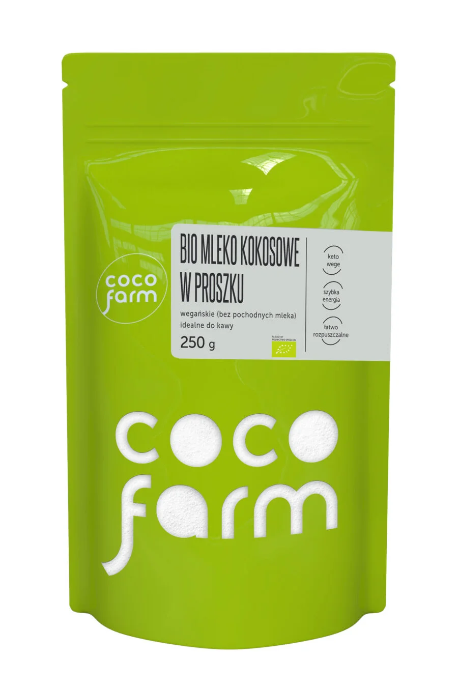 Coco Farm BIO Kokosų pieno milteliai VEGAN 250g