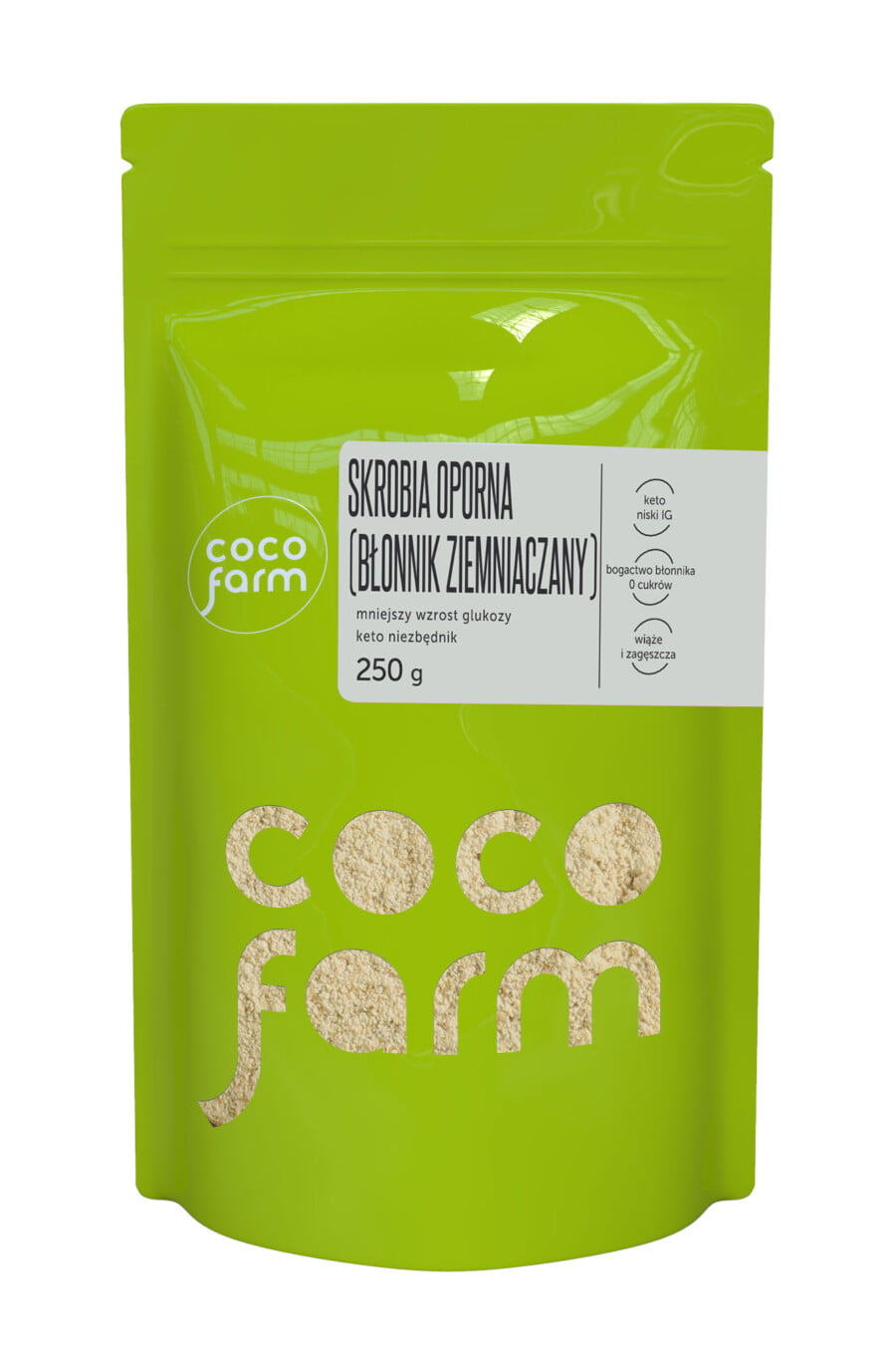 Coco Farm atsparus krakmolas, bulvių skaidulos 250g
