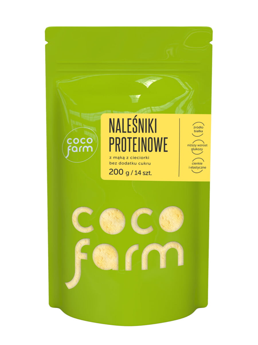 „Coco Farm“ baltyminiai blynai 200 g