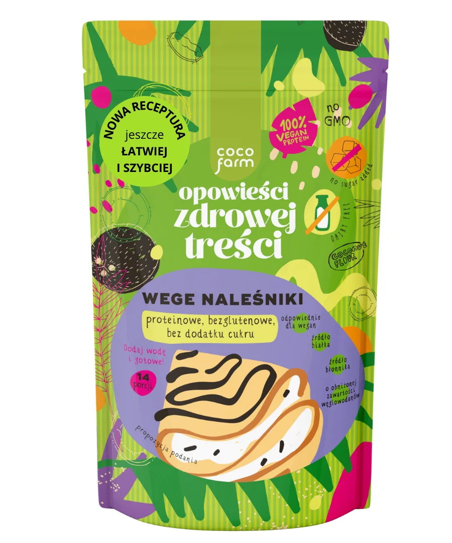 “Coco Farm” mišinys veganiškiems blynams 345 g