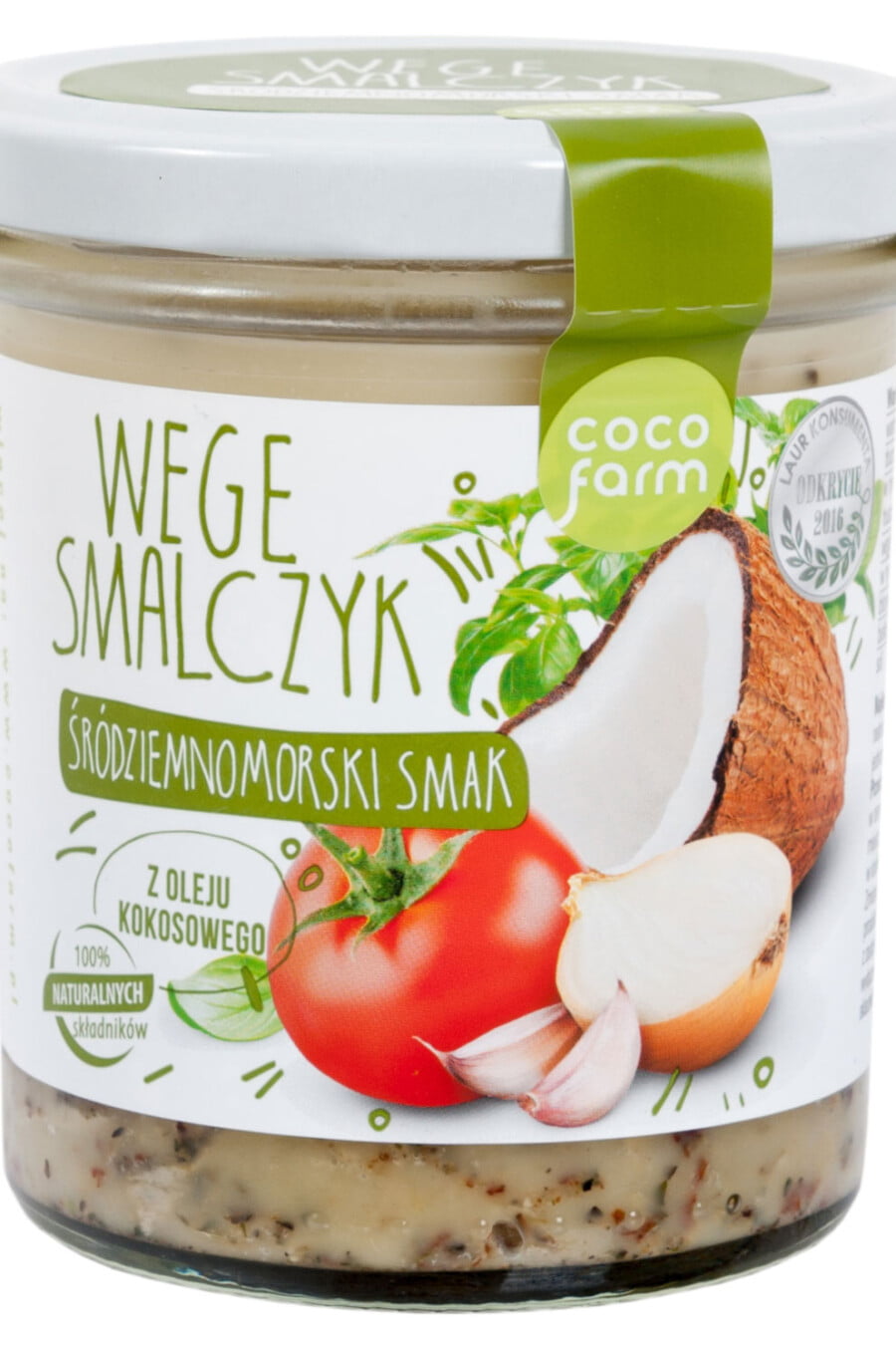 Coco Farm veganiška Viduržemio jūros skonio užtepėlė 260 g