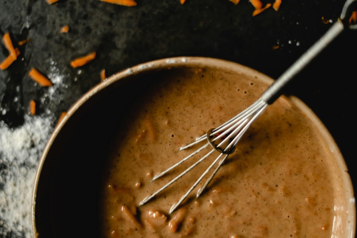 morkų pyrago tešla